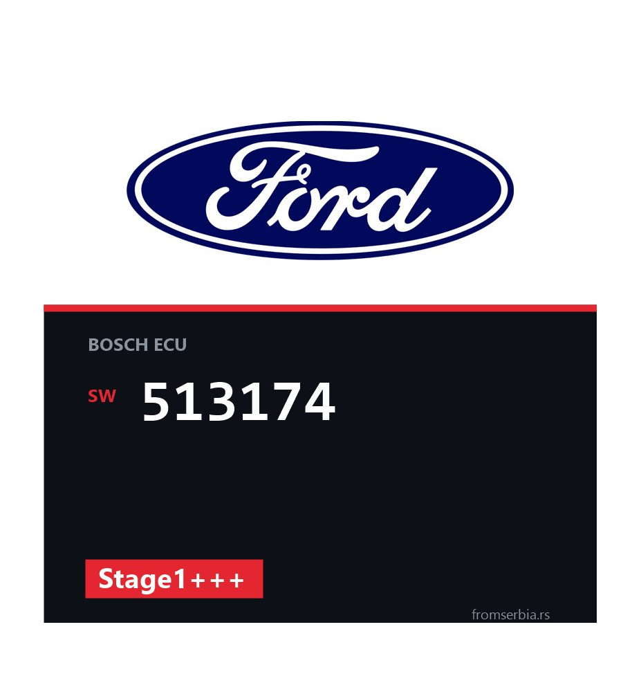 Ford Mondeo 513174 Stage1+++ tuning file