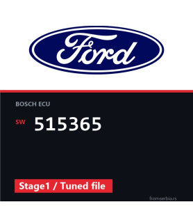 Ford c-max 515365 Stage1 / Tuned file tuning file