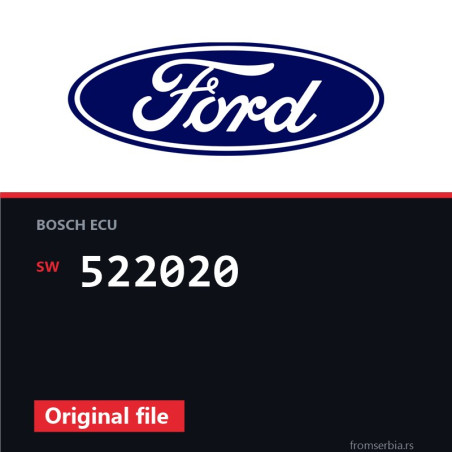 Ford Focus 522020 original ECU file