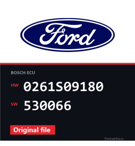 Ford Focus 0261S09180 530066 original ECU file