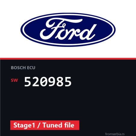 Ford S-Max 520985 Stage1 / Tuned file tuning file