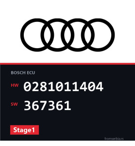 Audi A2 0281011404 367361 Stage1 tuning file