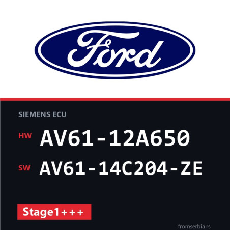 Ford S-Max AV61-12A650 AV61-14C204-ZE Stage1+++ tuning file