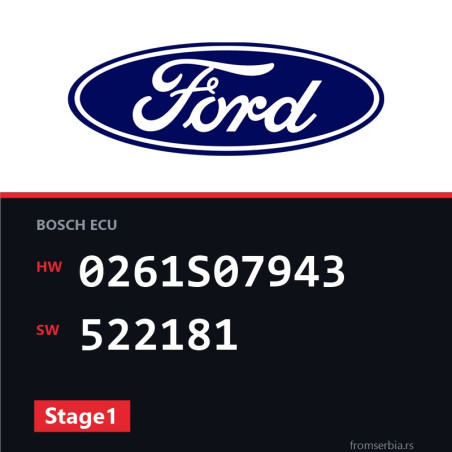 Ford S-Max 0261S07943 522181 Stage1 tuning file