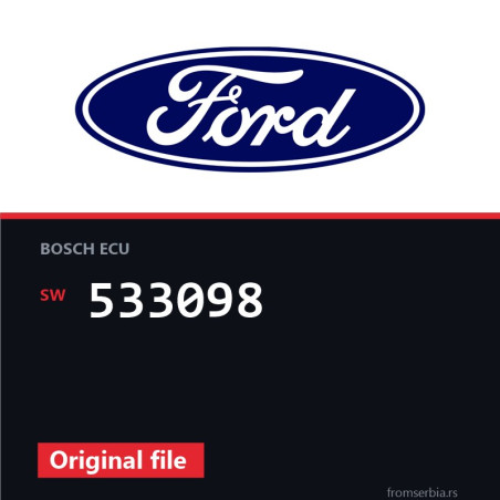 Ford 1.0 533098 original ECU file