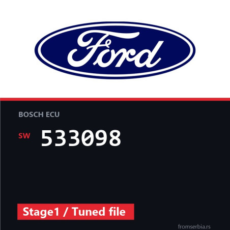 Ford 1.0 533098 Stage1 / Tuned file tuning file