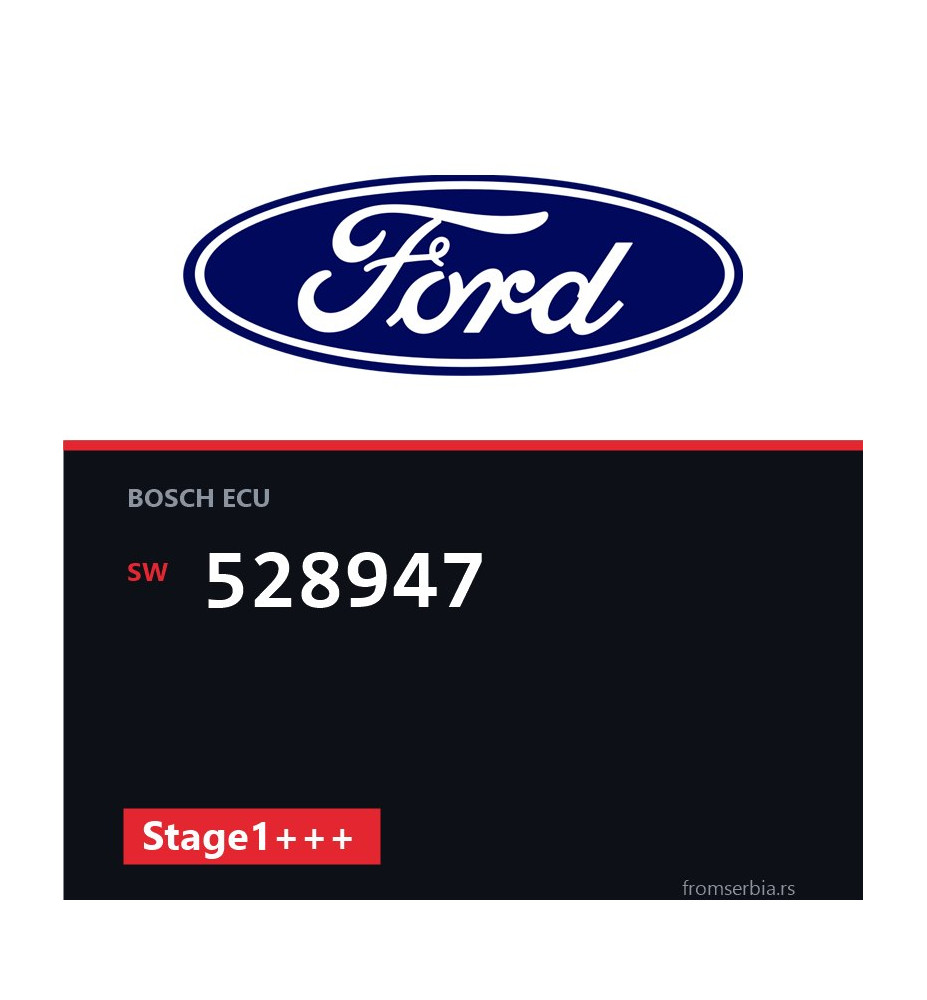 Ford Focus 528947 Stage1+++ tuning file