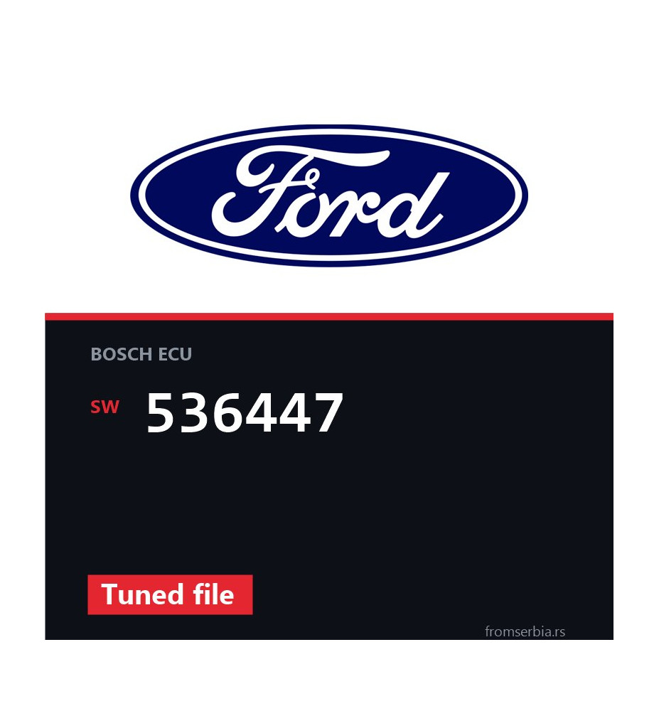 Ford Focus 536447 Tuned file tuning file