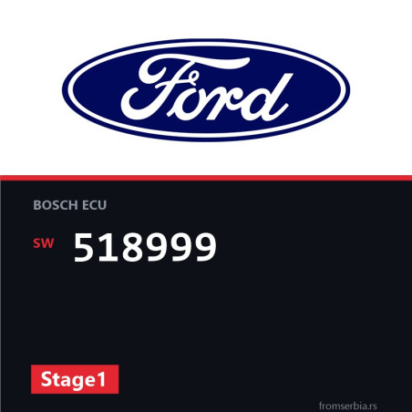 Ford Focus 518999 Stage1 tuning file