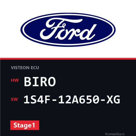 Ford Focus BIRO 1S4F-12A650-XG Stage1 tuning file