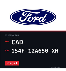Ford Focus CAD 1S4F-12A650-XH Stage1 tuning file