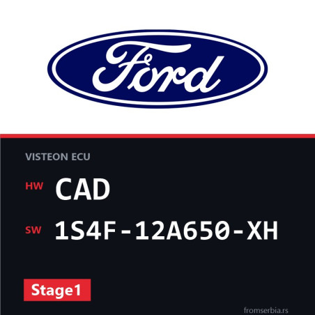 Ford Focus CAD 1S4F-12A650-XH Stage1 tuning file