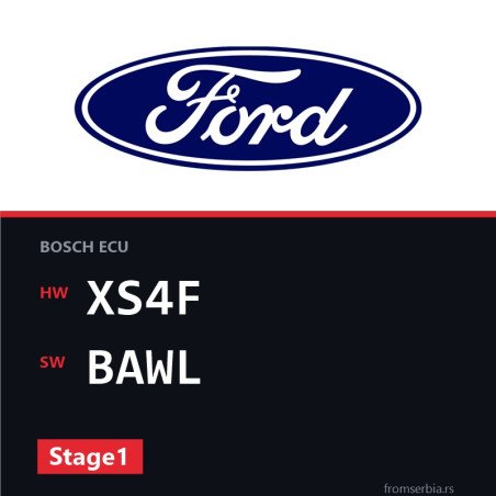 Ford Focus XS4F BAWL Stage1 tuning file