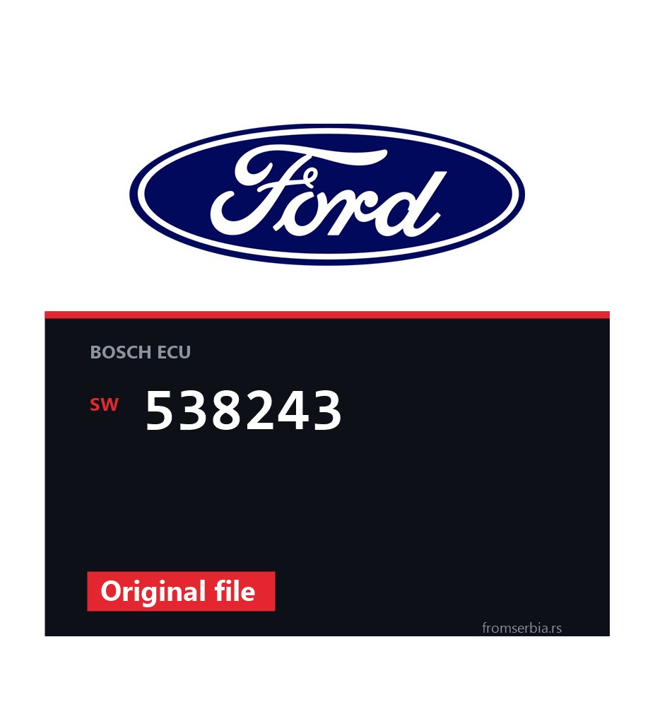 Ford Galaxy 538243 original ECU file