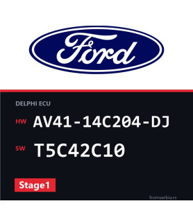 Ford Kuga AV41-14C204-DJ T5C42C10 Stage1 tuning file