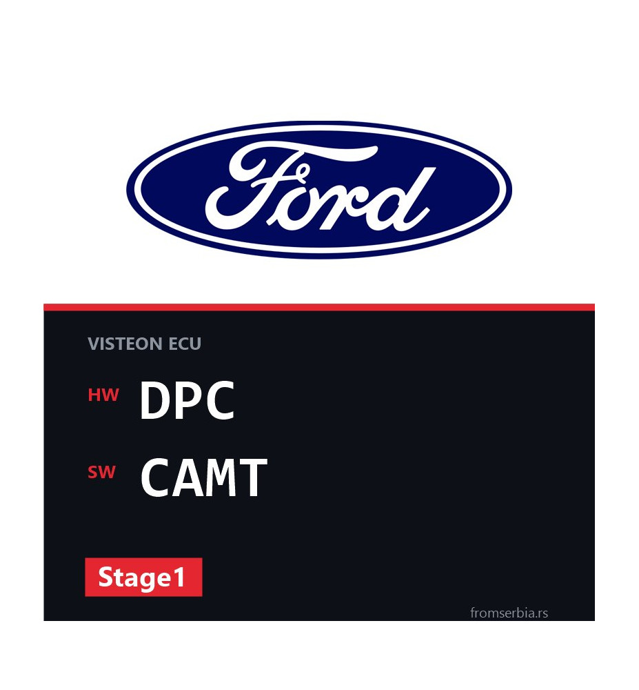 Ford Mondeo DPC CAMT Stage1 tuning file