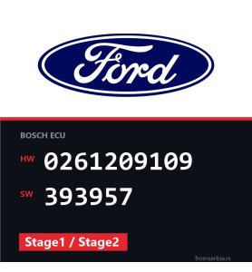 Ford Mondeo 0261209109 393957 Stage1 / Stage2 tuning file