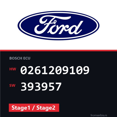 Ford Mondeo 0261209109 393957 Stage1 / Stage2 tuning file