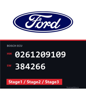 Ford Smax 0261209109 384266 Stage1 / Stage2 / Stage3 tuning file