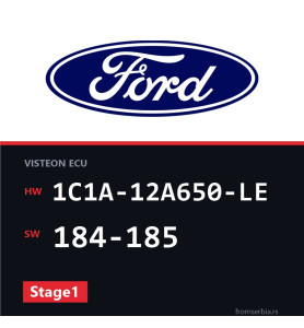 Ford Transit 1C1A-12A650-LE 184-185 Stage1 tuning file