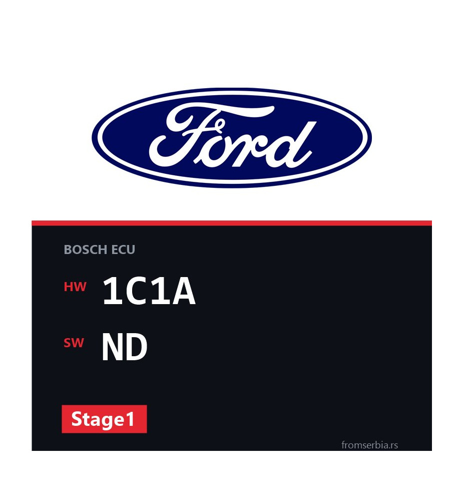 Ford Transit 1C1A ND Stage1 tuning file