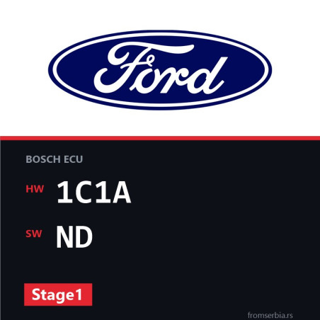 Ford Transit 1C1A ND Stage1 tuning file