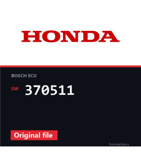 Honda Accord 370511 original ECU file