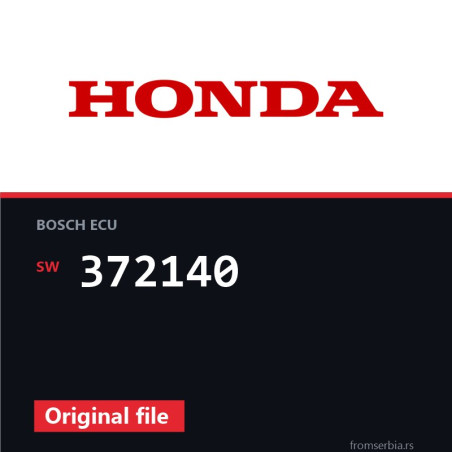 Honda Accord 372140 original ECU file