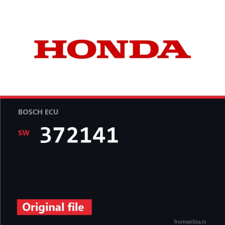 Honda Accord 372141 original ECU file