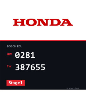 Honda Civic 0281 387655 Stage1 tuning file