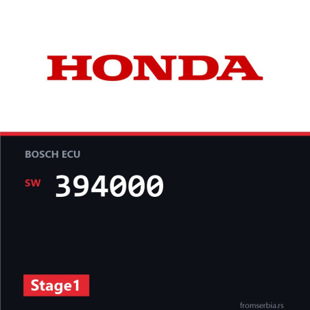 Honda Civic 394000 Stage1 tuning file