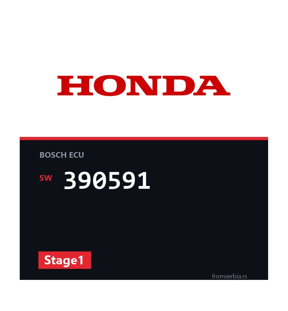 Honda CR-V 390591 Stage1 tuning file