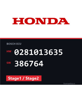 Honda CR-V 0281013635 386764 Stage1 / Stage2 tuning file
