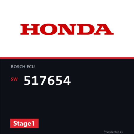 Honda CR-V 517654 Stage1 tuning file