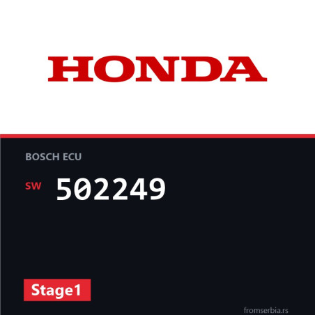 Honda CR-V 502249 Stage1 tuning file