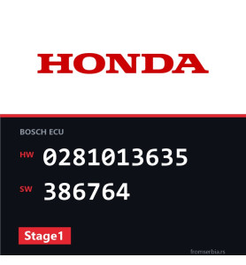 Honda CRV 0281013635 386764 Stage1 tuning file