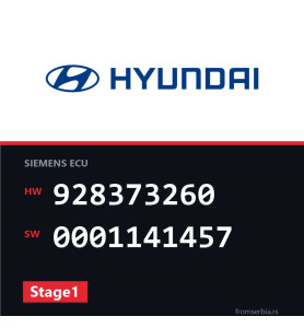 Hyundai Coupe 928373260 0001141457 Stage1 tuning file