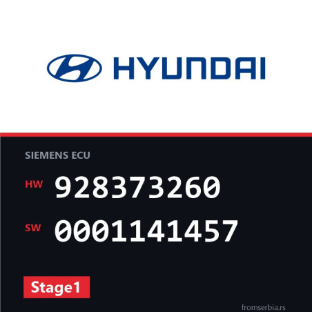 Hyundai Coupe 928373260 0001141457 Stage1 tuning file