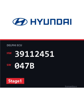 Hyundai Terracan 39112451 047B Stage1 tuning file