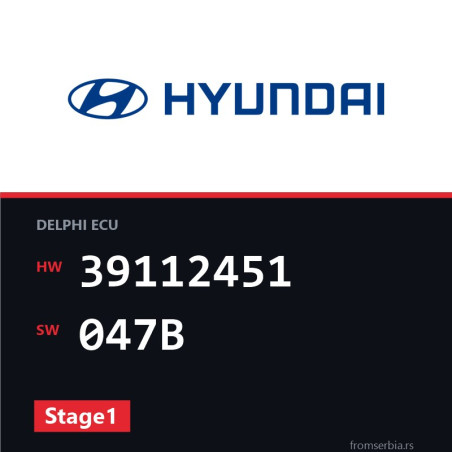 Hyundai Terracan 39112451 047B Stage1 tuning file