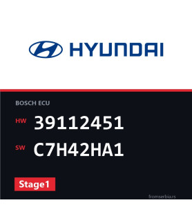 Hyundai Terracan 39112451 C7H42HA1 Stage1 tuning file