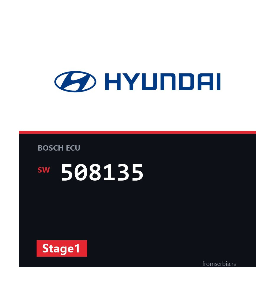 Hyundai i30 508135 Stage1 tuning file