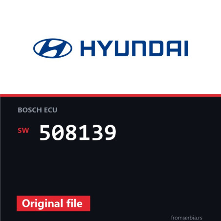 Hyundai i30 508139 original ECU file