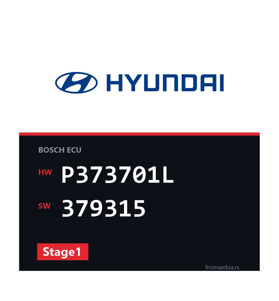Hyundai Santa P373701L 379315 Stage1 tuning file