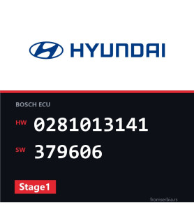 Hyundai Getz 0281013141 379606 Stage1 tuning file