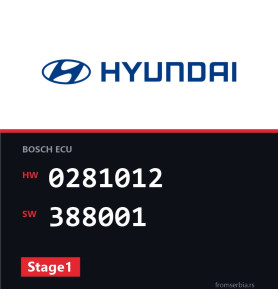 Hyundai Santa 0281012 388001 Stage1 tuning file