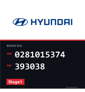Hyundai Santa 0281015374 393038 Stage1 tuning file