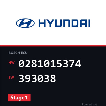 Hyundai Santa 0281015374 393038 Stage1 tuning file