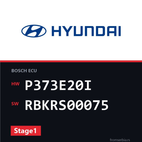 Hyundai Tucson P373E20I RBKRS00075 Stage1 tuning file