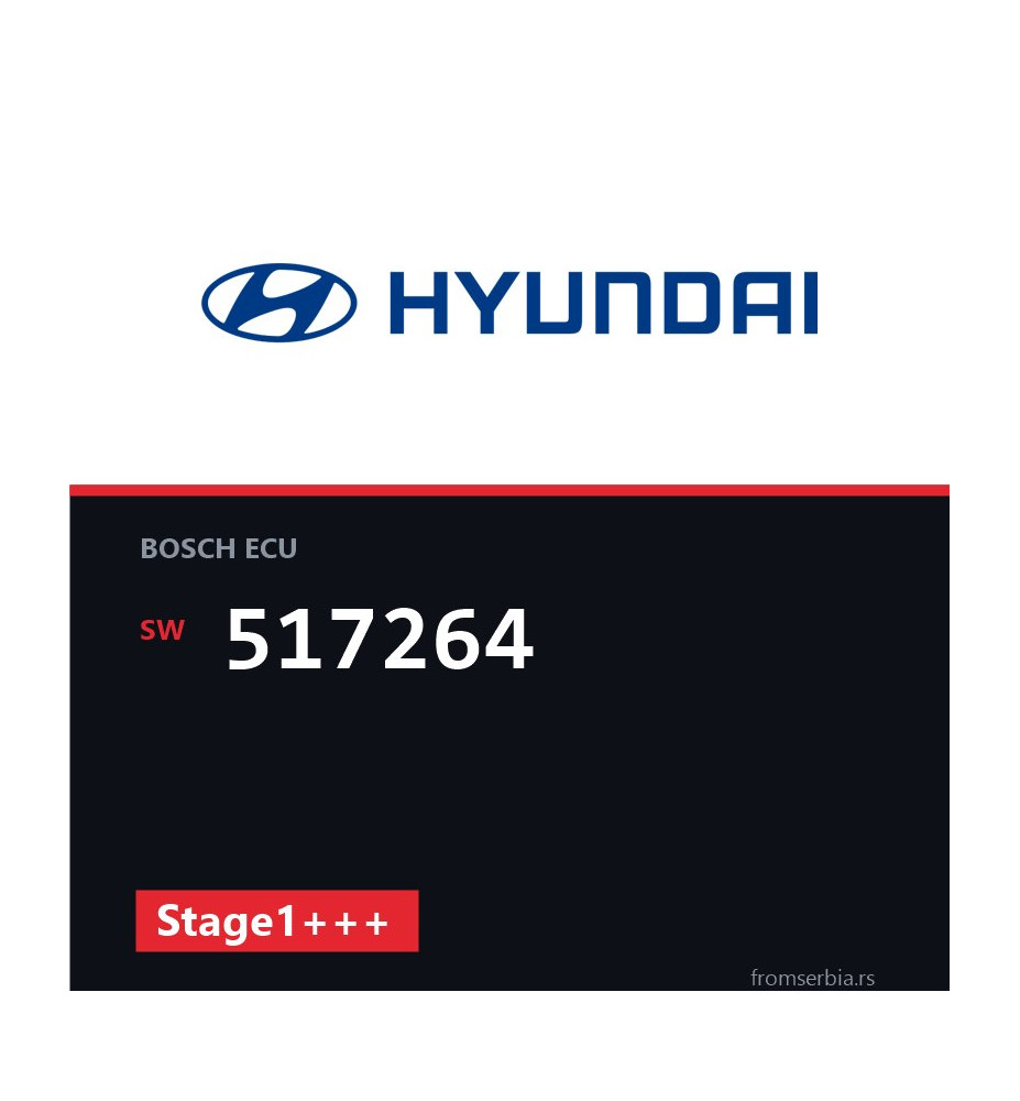 Hyundai i40 517264 Stage1+++ tuning file